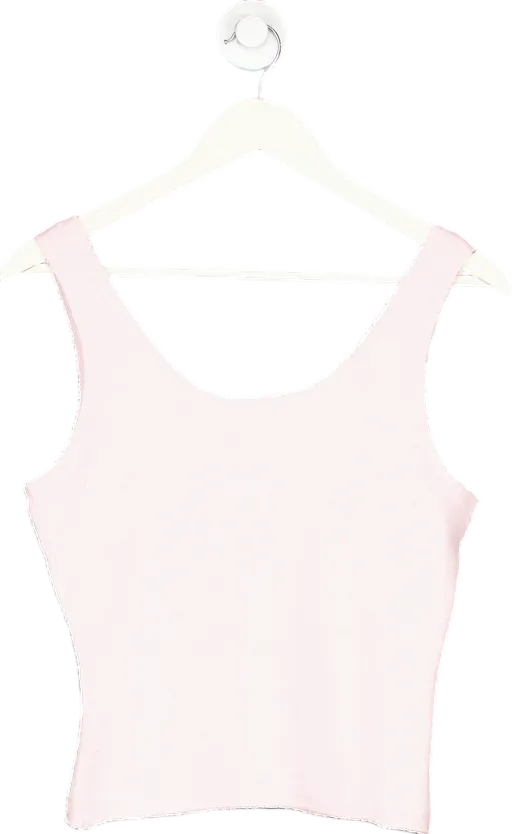 American Vintage Pink Damsville Supersoft Melange Top UK L