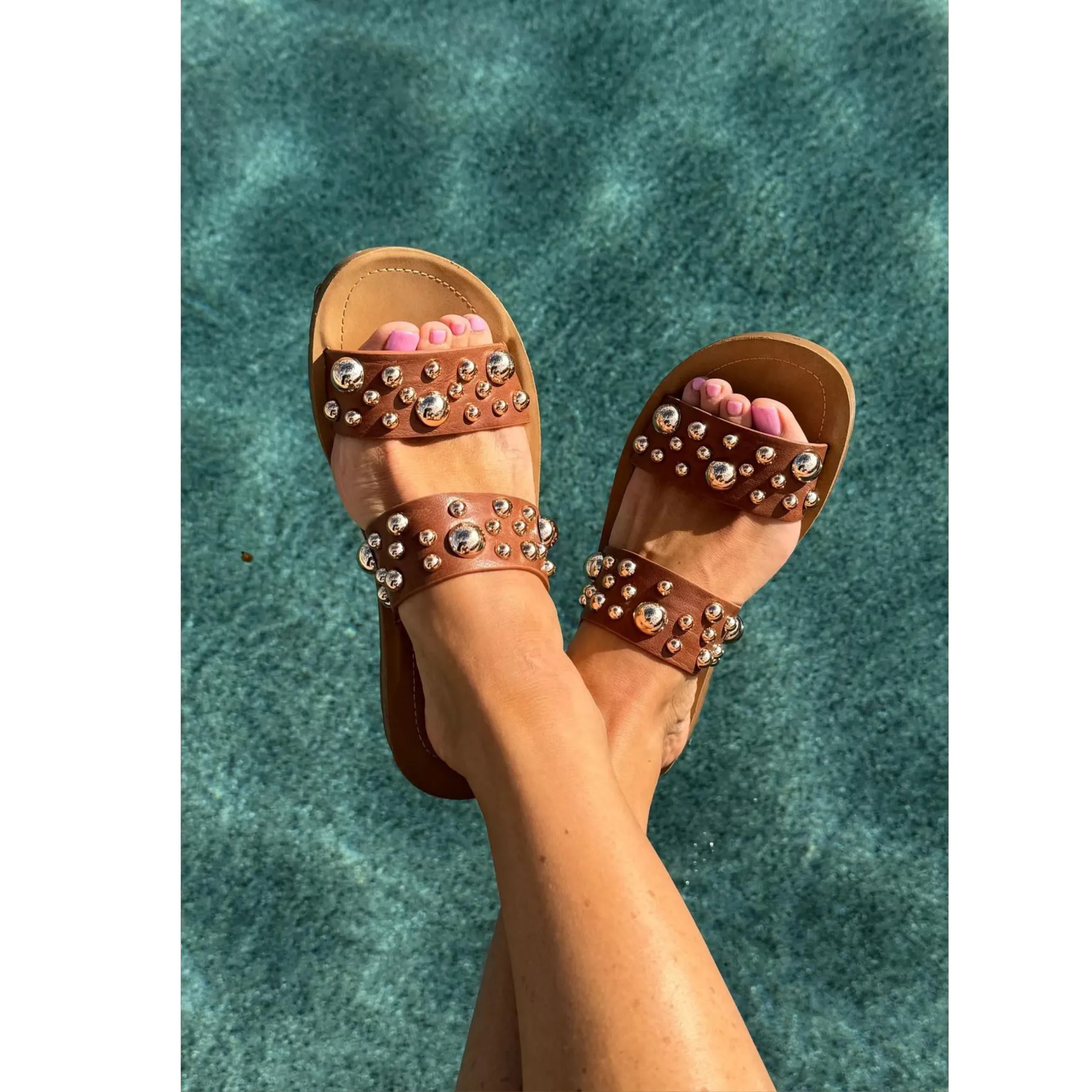 Corky's Dome N Atrix Sandals - Cognac