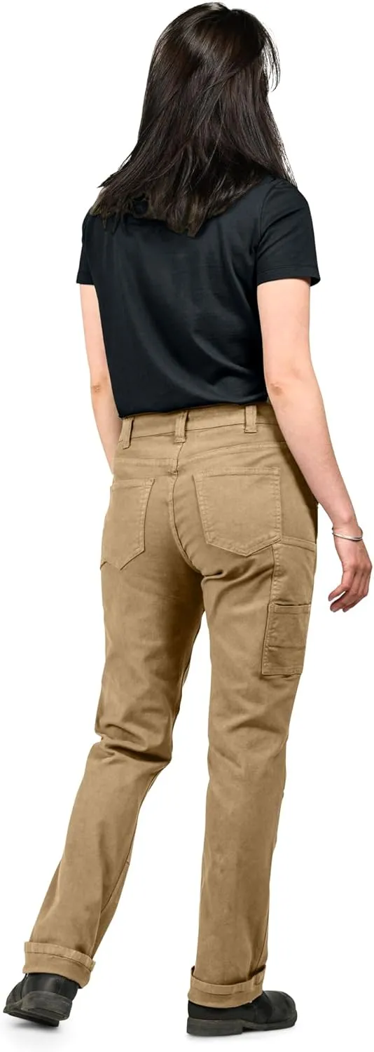 Dovetail Workwear Go to Pant for Women, Straight fit, 8 Pockets, Tool Loop