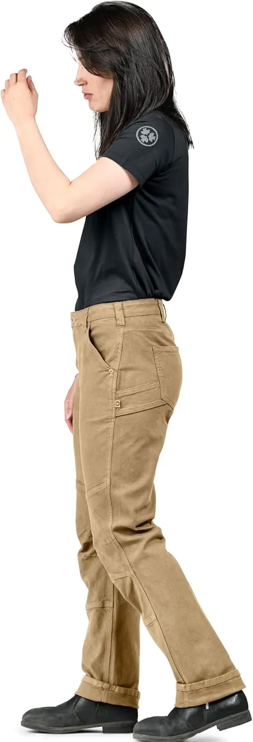 Dovetail Workwear Go to Pant for Women, Straight fit, 8 Pockets, Tool Loop