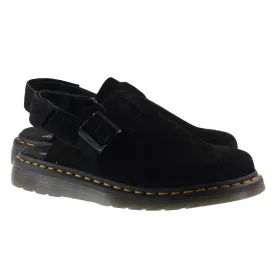 Dr Martens Mens Jorge II Suede Mules Black