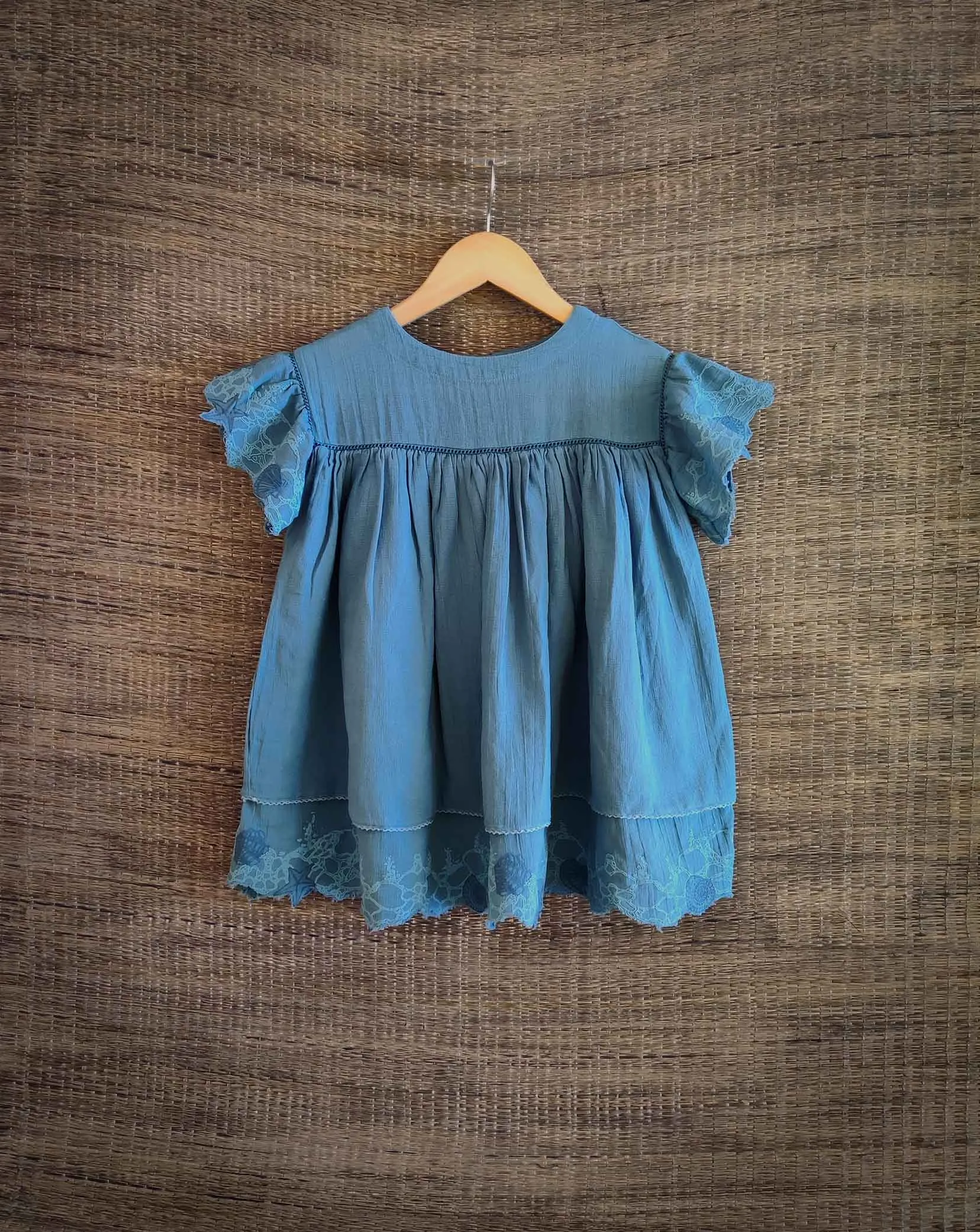 Flutter Dress | Yellow