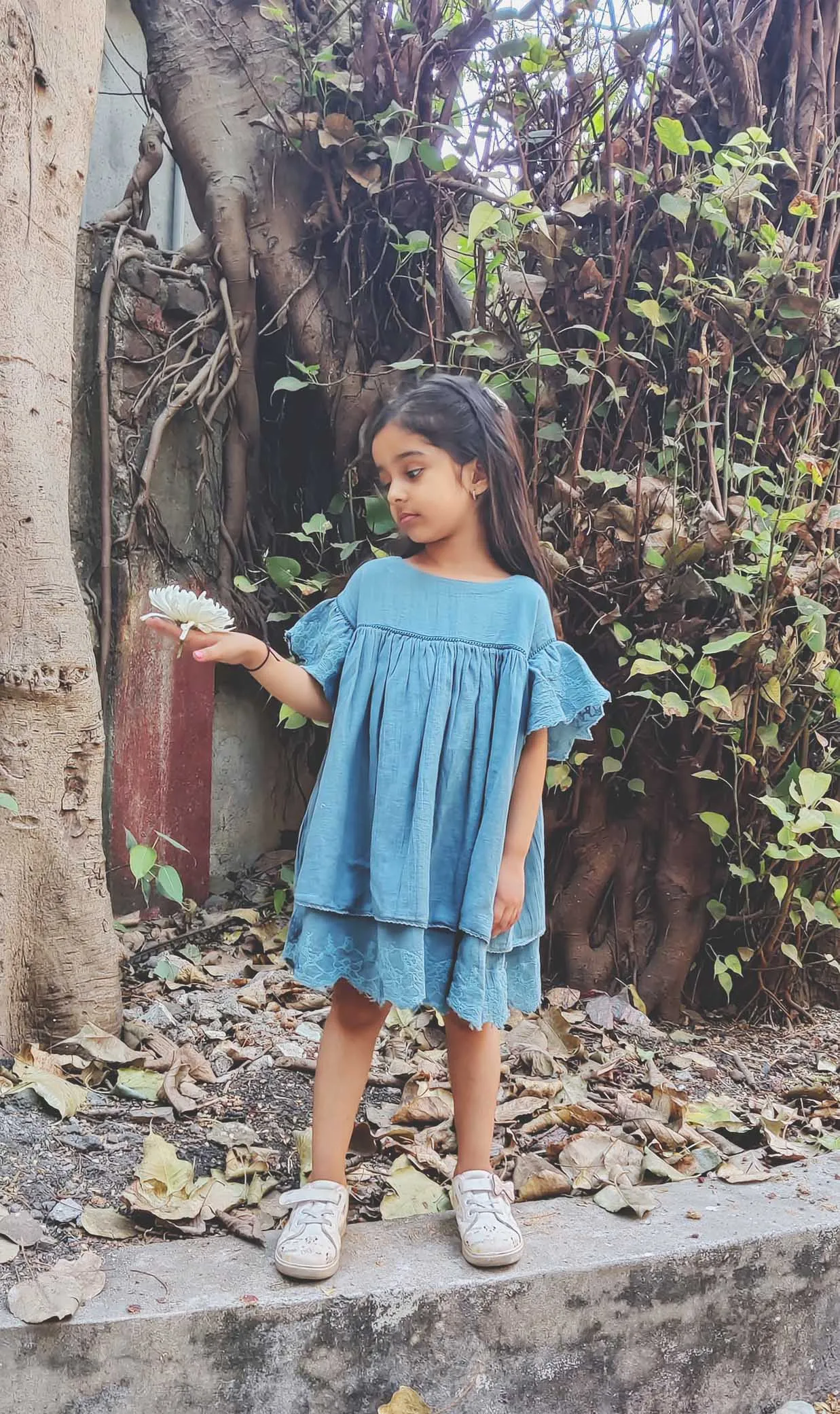Flutter Dress | Yellow