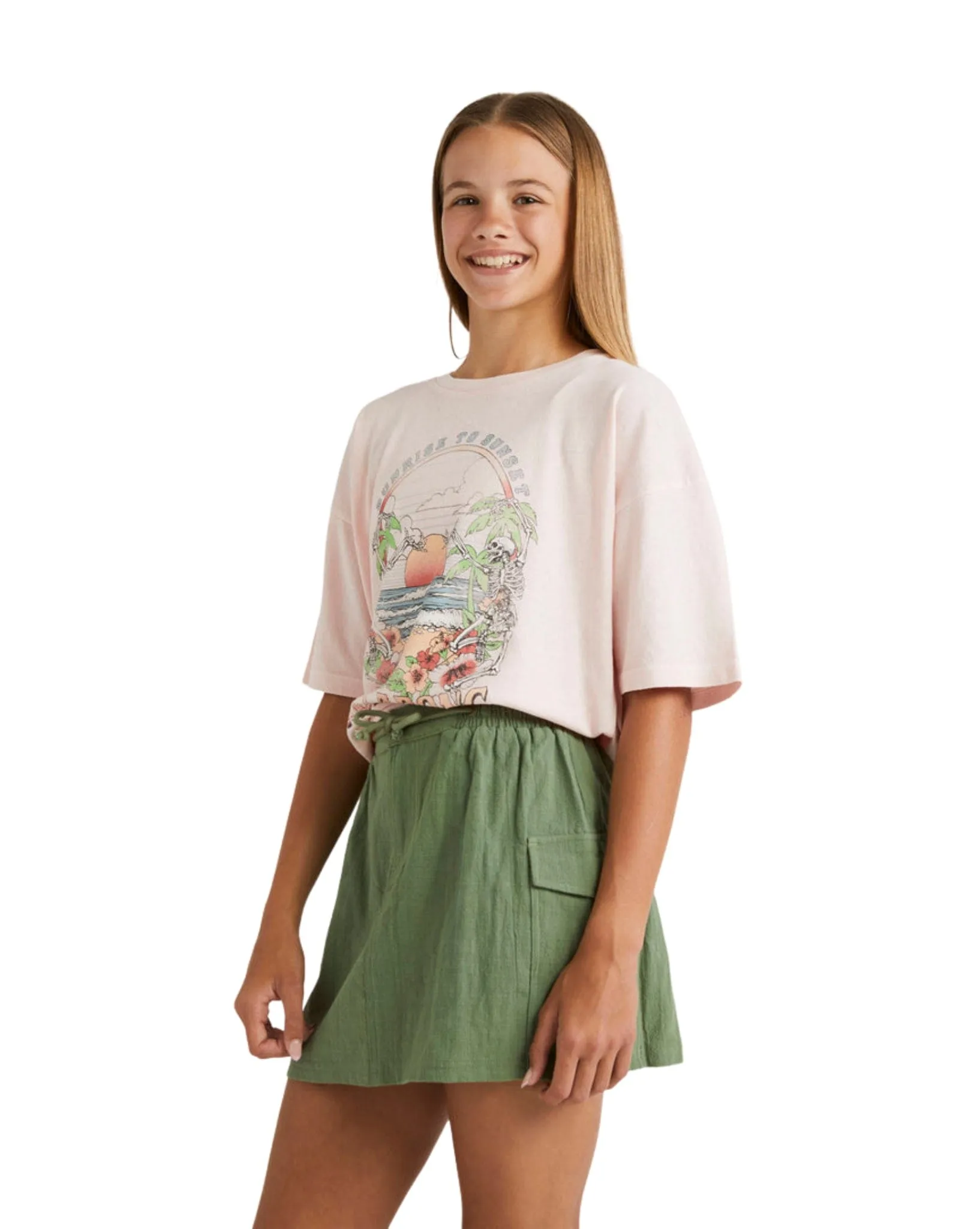 Girls 6-14 Love Always Skirt