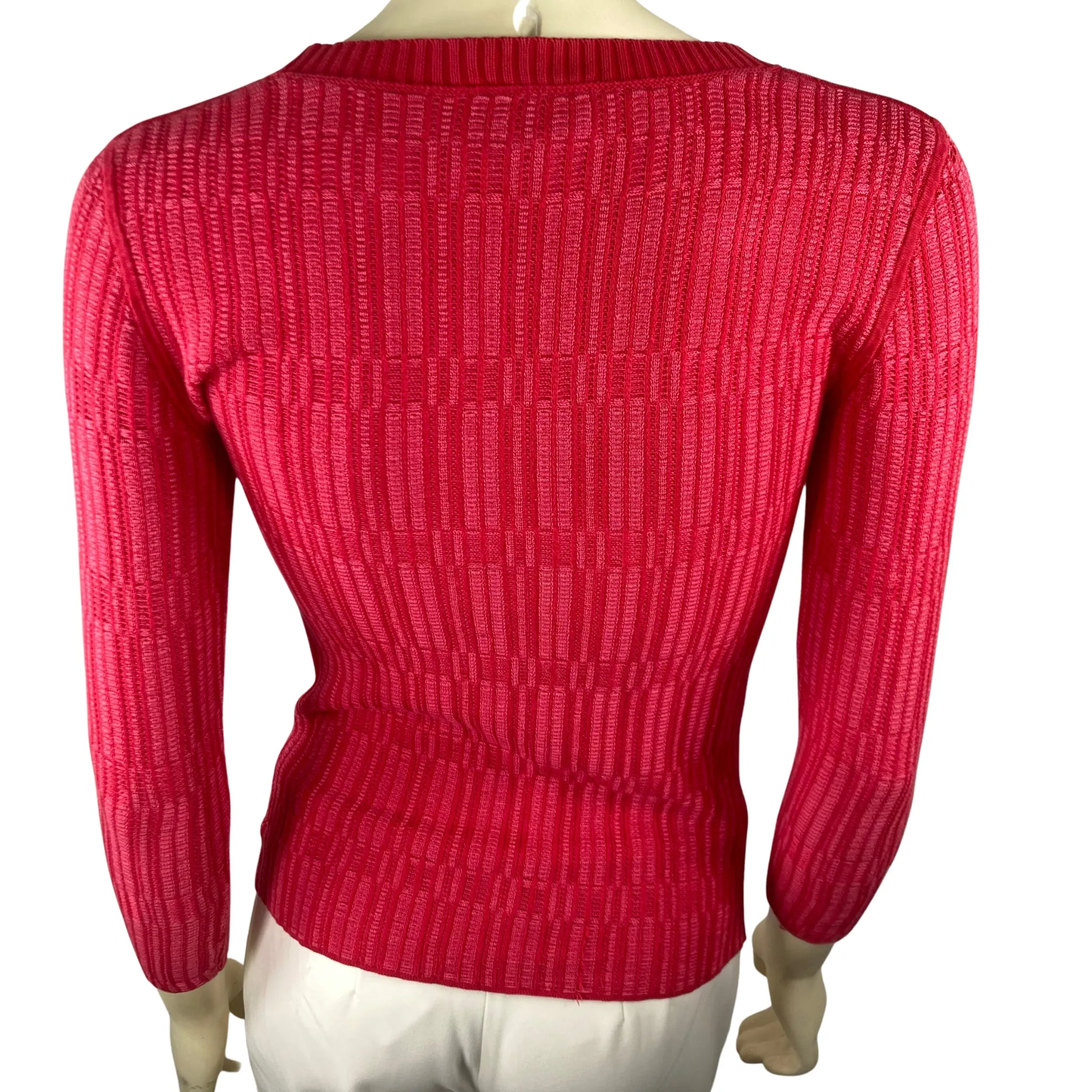 Pink Knit Sweater (XS)