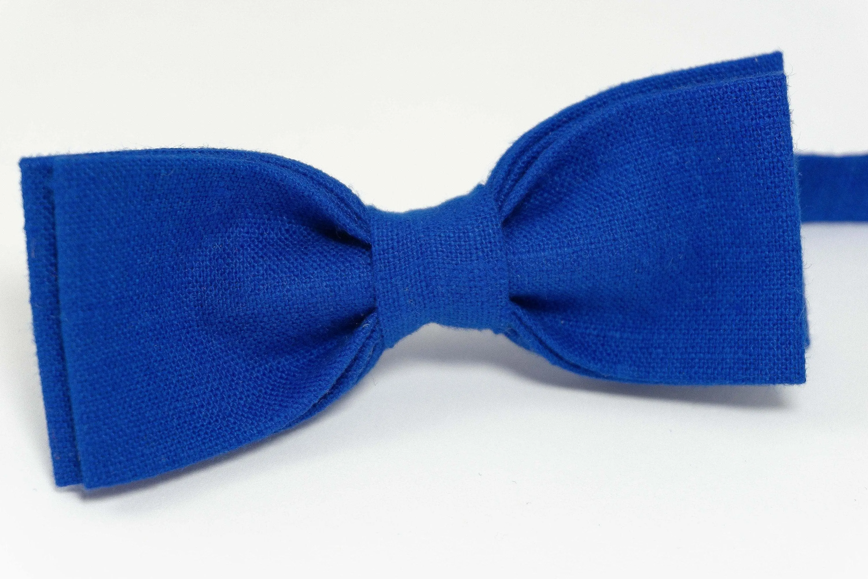 Royal blue wedding bow ties for groomsmen | Royal blue baby bow tie