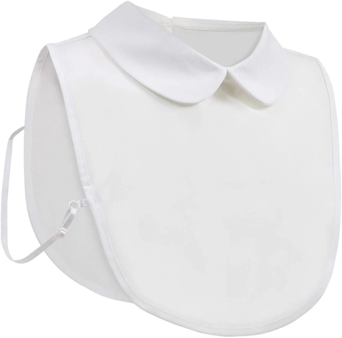 Shinywear Ruffles Turtle Neck False Shirt Collar Lace Crystal Pearls Decorative Dicky Choker Detachable Doll Lapel Blouse